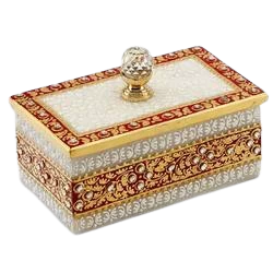 Marble Decorative Box 9 Inch