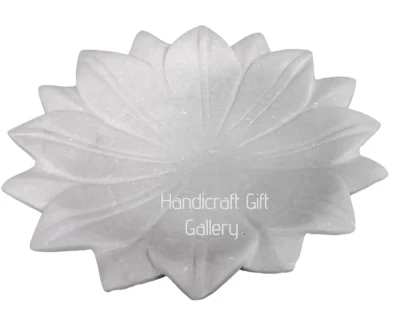 White Marble Round Shaped Bowl