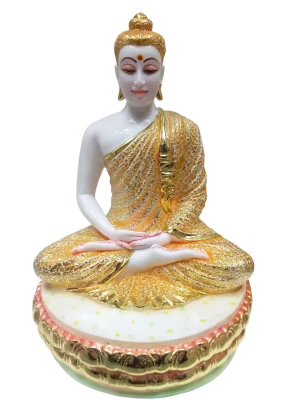 Fine Marble Dust Ambos Painting Buddha