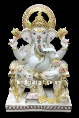 Fine Marble dust Ganesh Ji