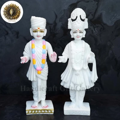 Marble Dust Swami Narayan Ji In 12 Inch