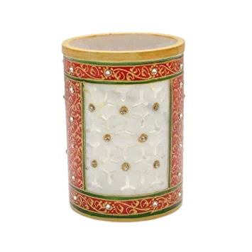 Marble Red Pen Stand