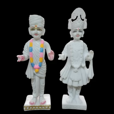 Marble Dust Swami Narayan Ji In 12 Inch