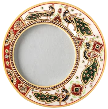 Marble Photo Frames In Round Shape