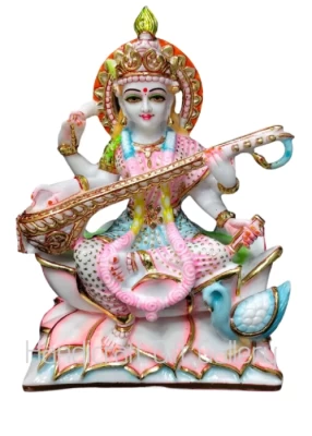 Marble Dust Saraswati Ji