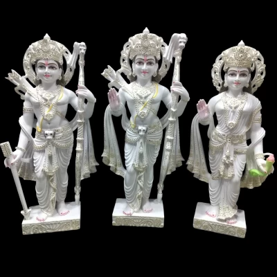 Fine Cut Gold Work Ram Darbar set