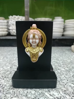 Golden Ramlala Decorative Showpiece in 7 Inch