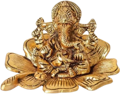 Metal Patta Ganesh In 6 Inch