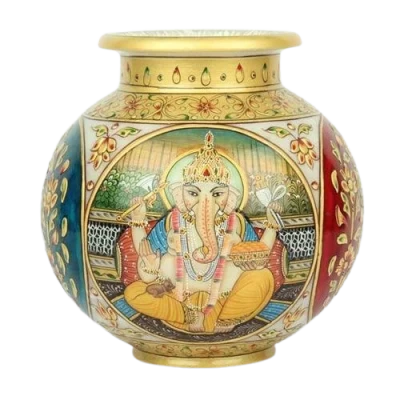 Marble Painted Lota