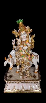 Fine Marble Dust Cow krishna