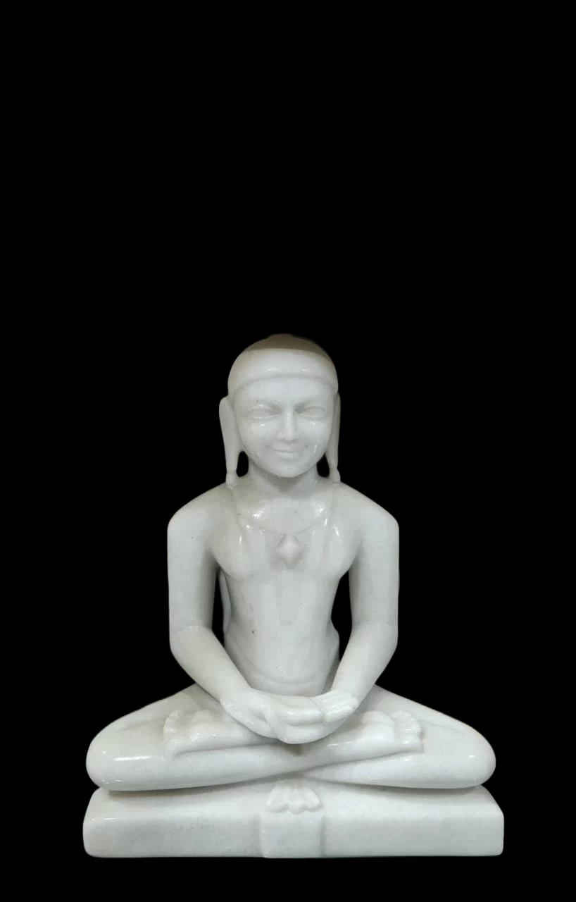 White Marble Mahavir Swami Ji