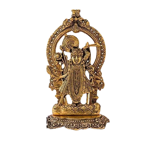 Metal Shreenath Ji In 12 Inch