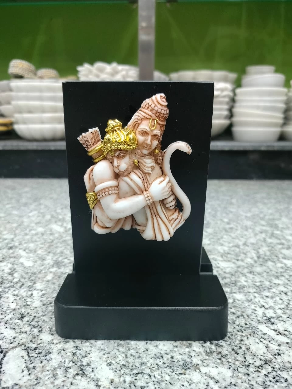 Ram Hanuman Decorative Showpiece In 7 Inch