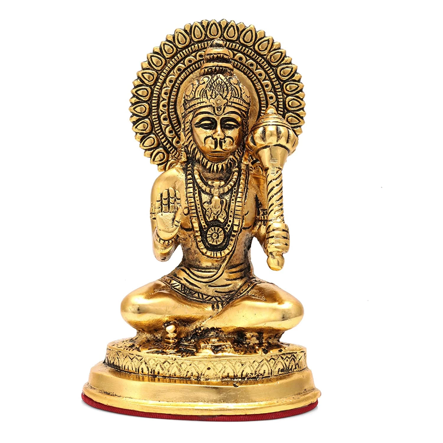 Metal Hanuman Ji In 6 Inch
