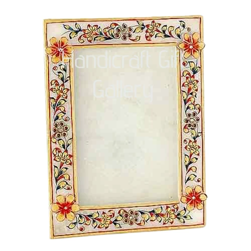 Marble White Photo frame