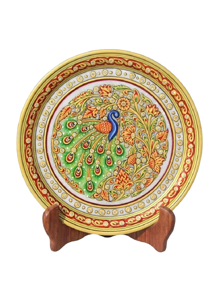 Marble Decorative Clock With Stand