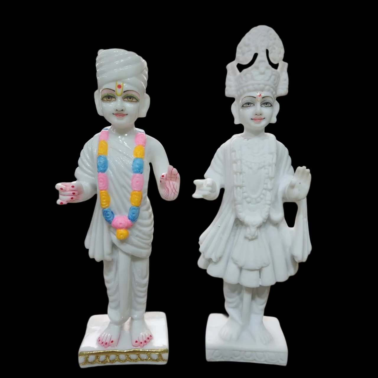 Marble Dust Swami Narayan Ji In 12 Inch