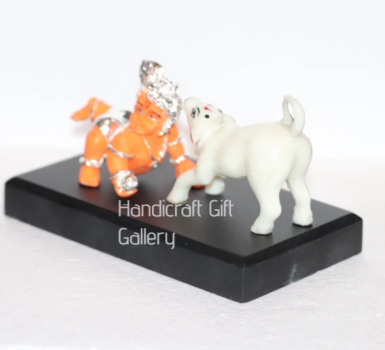 Gold Plated Krishna With Bachda