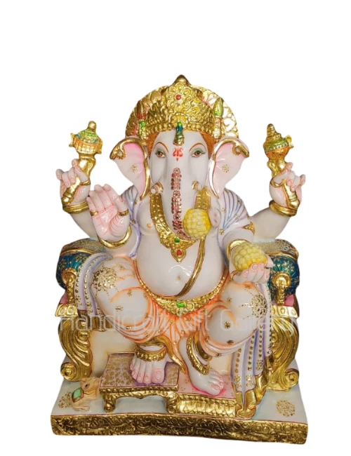 Marble Dust Chowki Ganesh ji