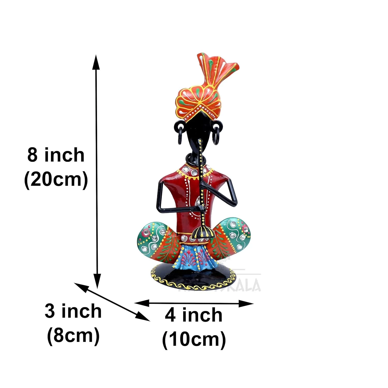 Metal Rajasthani Musician Set