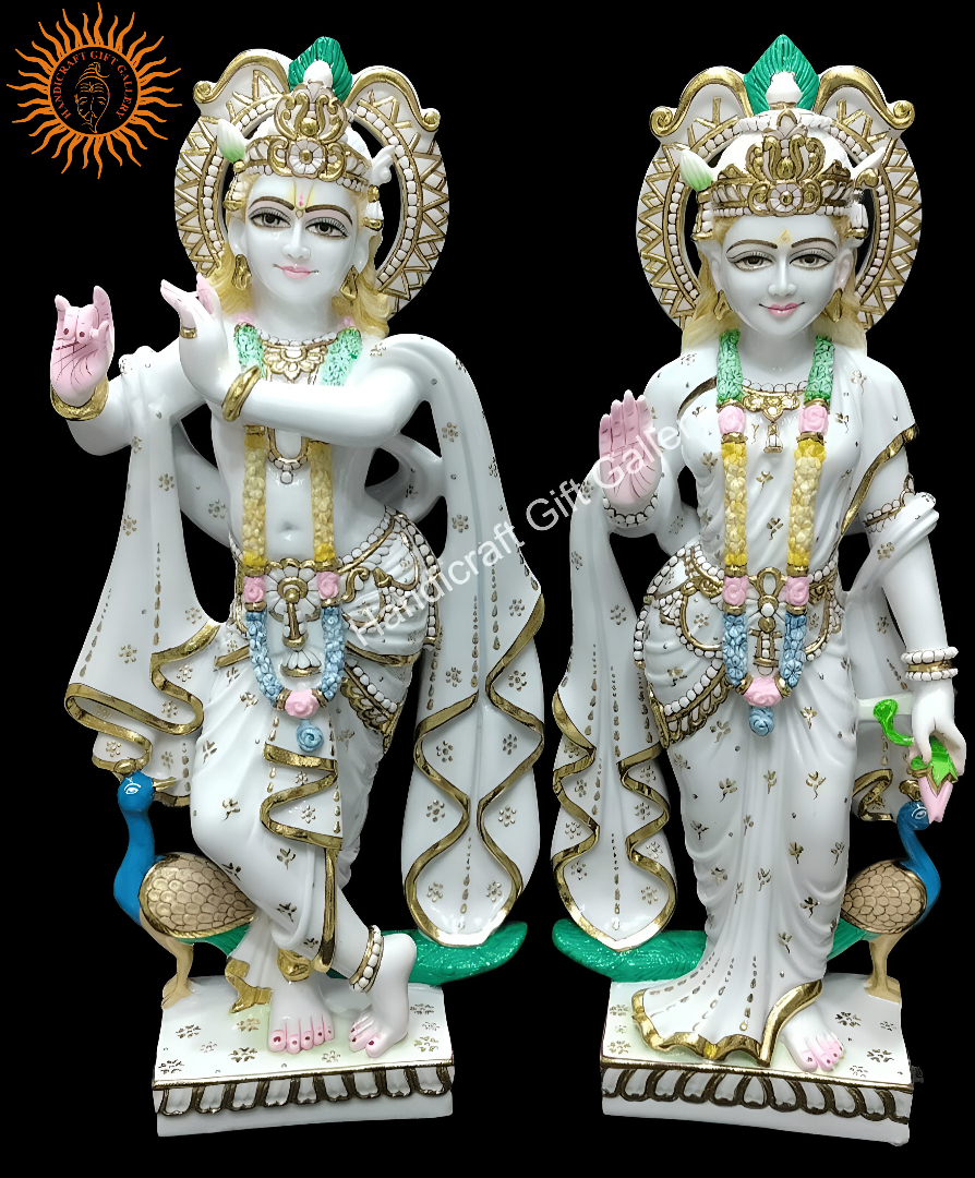 Fine Marble Dust Radha Krishna Ji