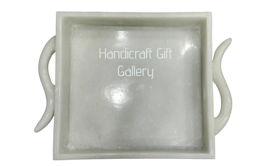 White Marble Tray