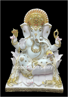 Ganesh Ji Marble Moorti
